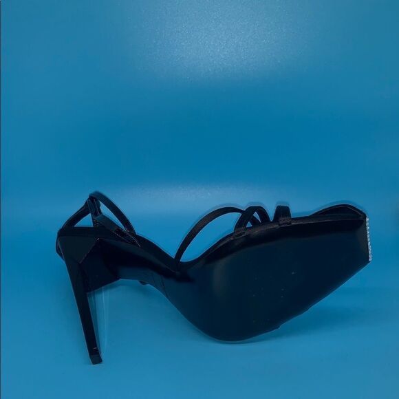 Saint Laurent Freja Crystal Toe Sandals - Picture 5 of 8